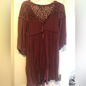 Maroon American Eagle Dress